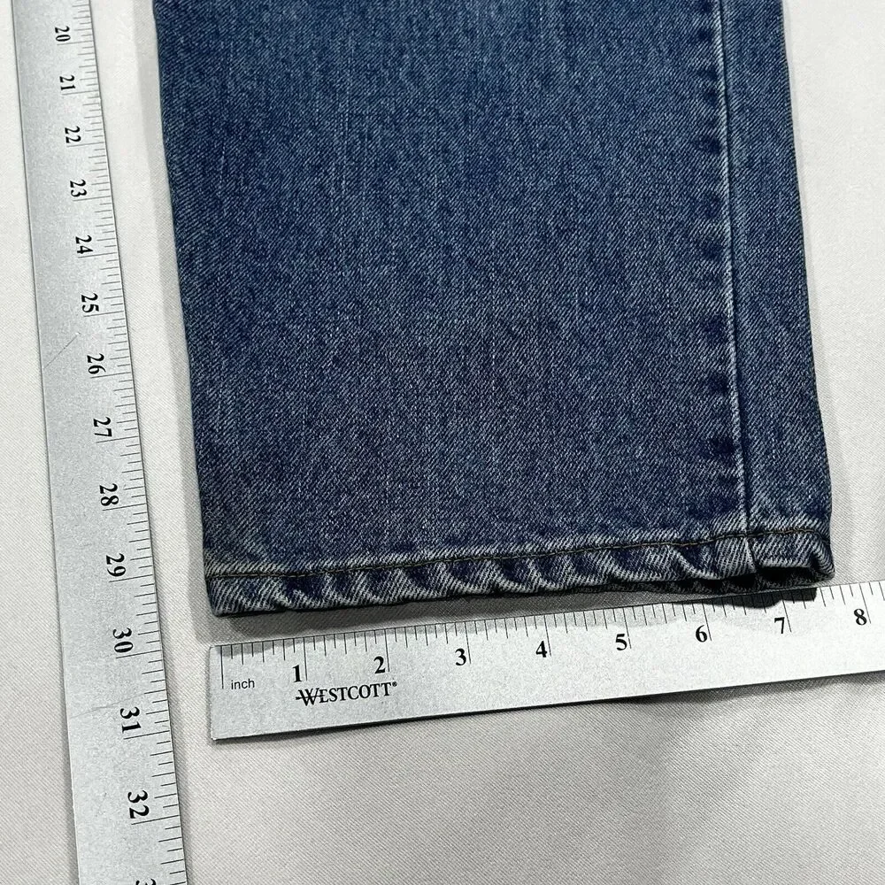 Vintage Levis 90’s Jeans Men Blue 550 Relaxed Fit Tapered Leg Denim Sz 40X30 USA